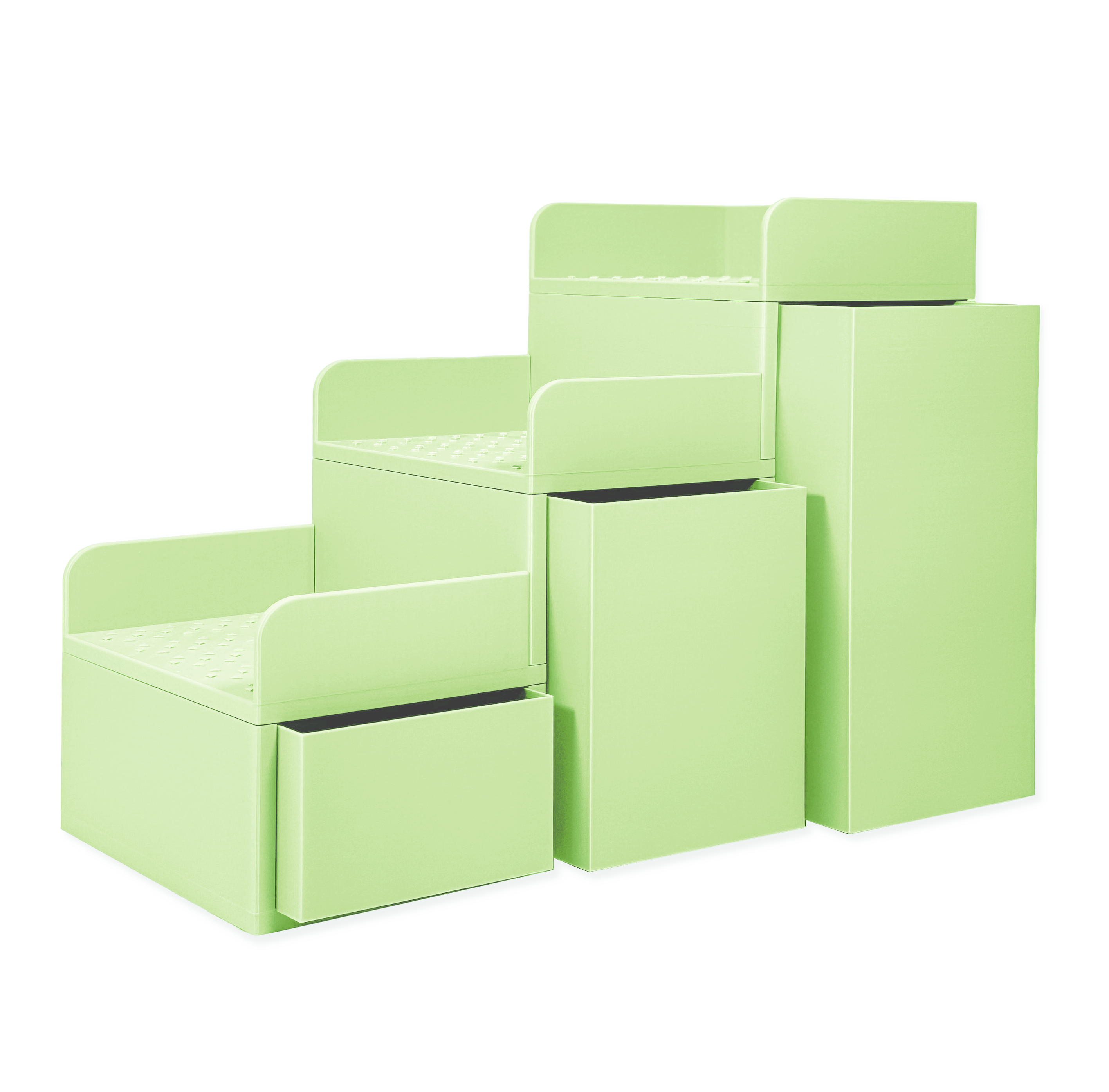 Pet Stairs Medianita - set with Storage Drawers