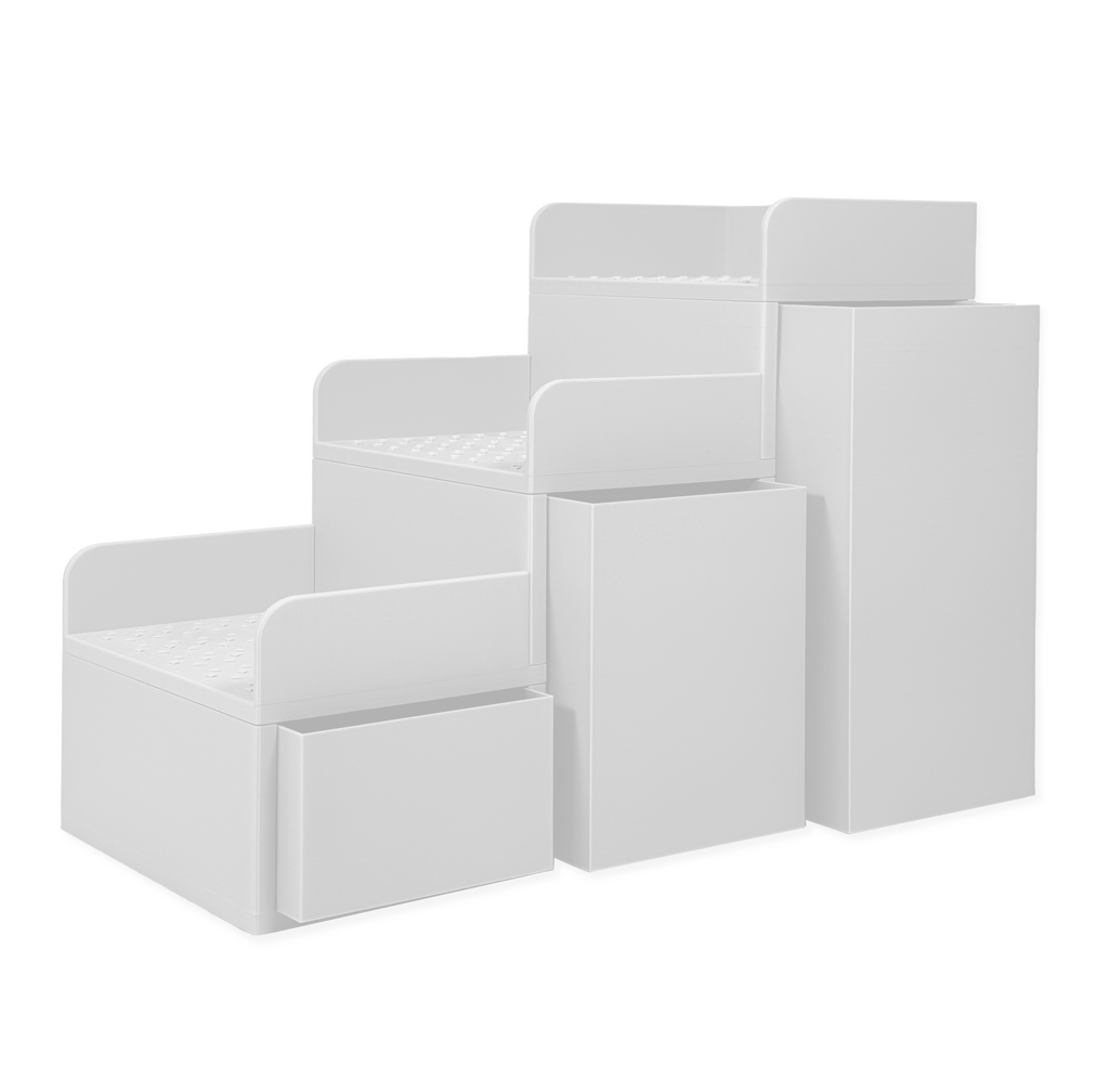 Pet Stairs Medianita - set with Storage Drawers