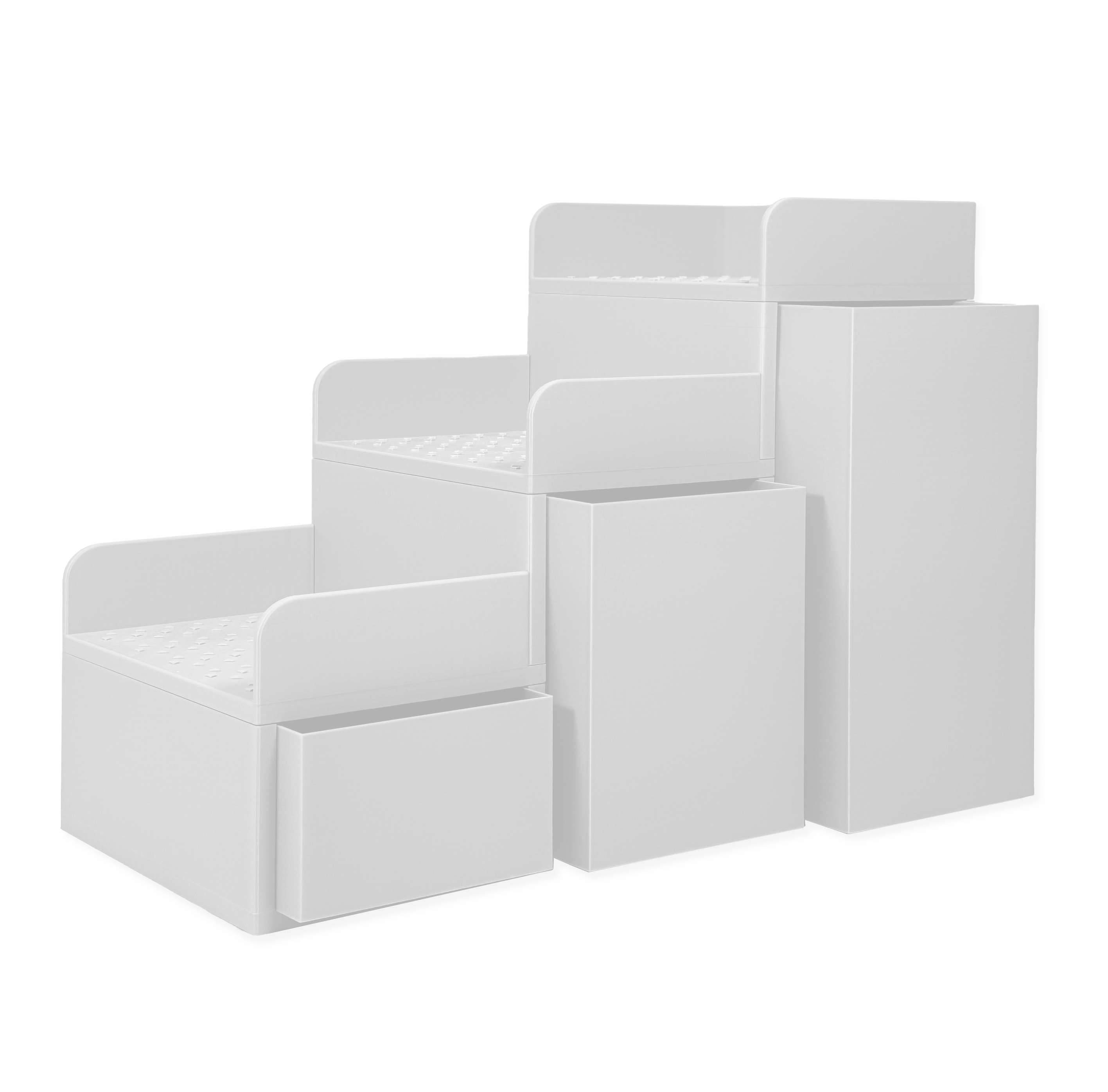 Pet Stairs Medianita - set with Storage Drawers