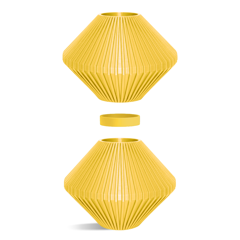 Stackable Vase Twirl Lines - Extra layer