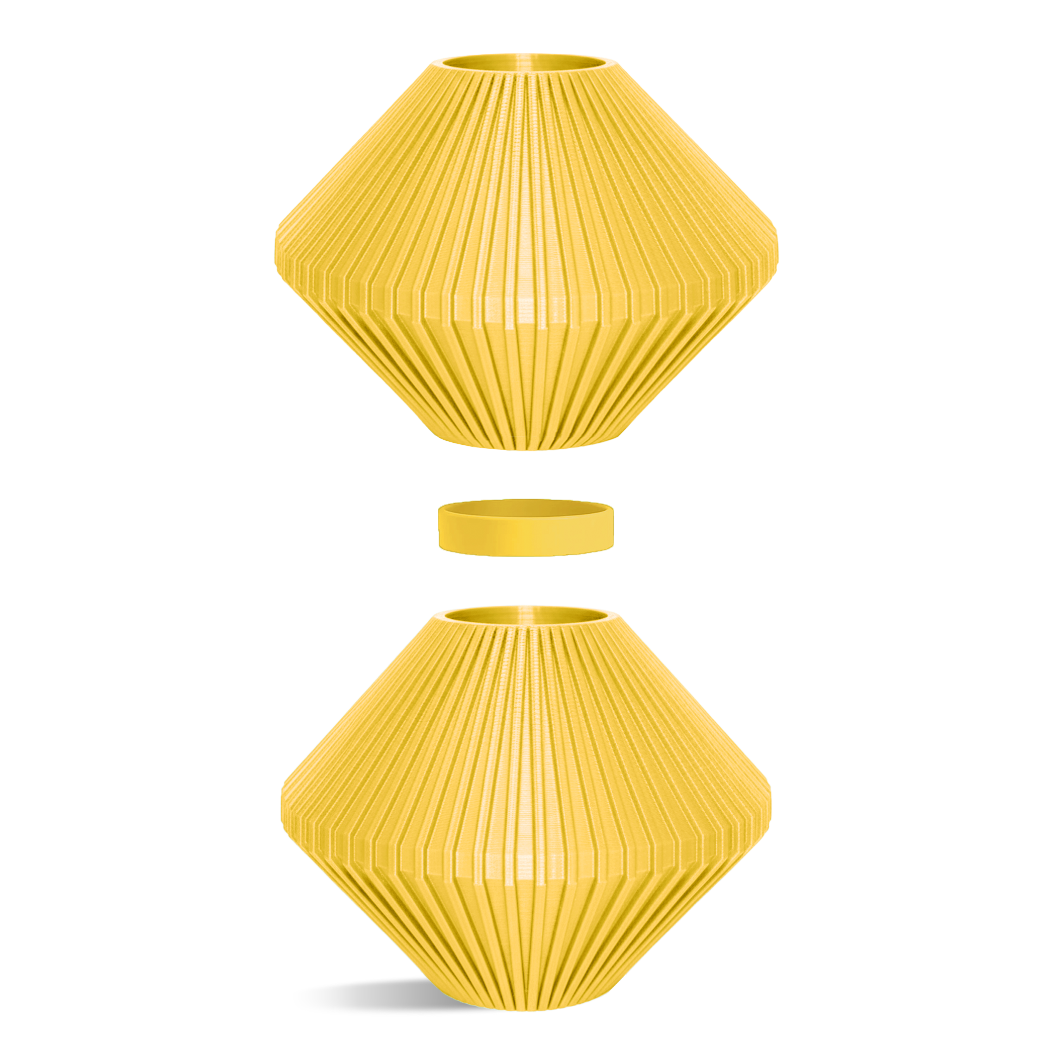 Stackable Vase Twirl - lines