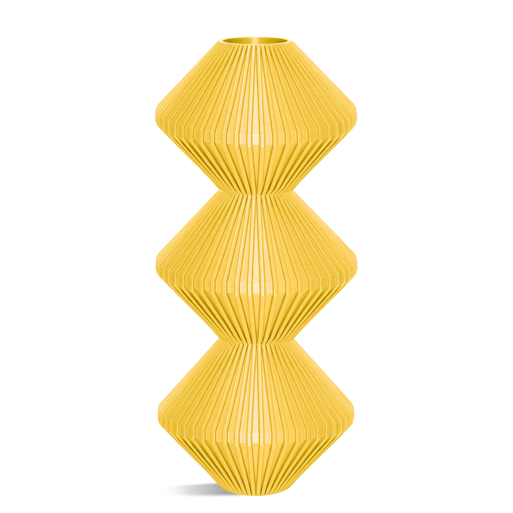 Stackable Vase Twirl Lines - Trio