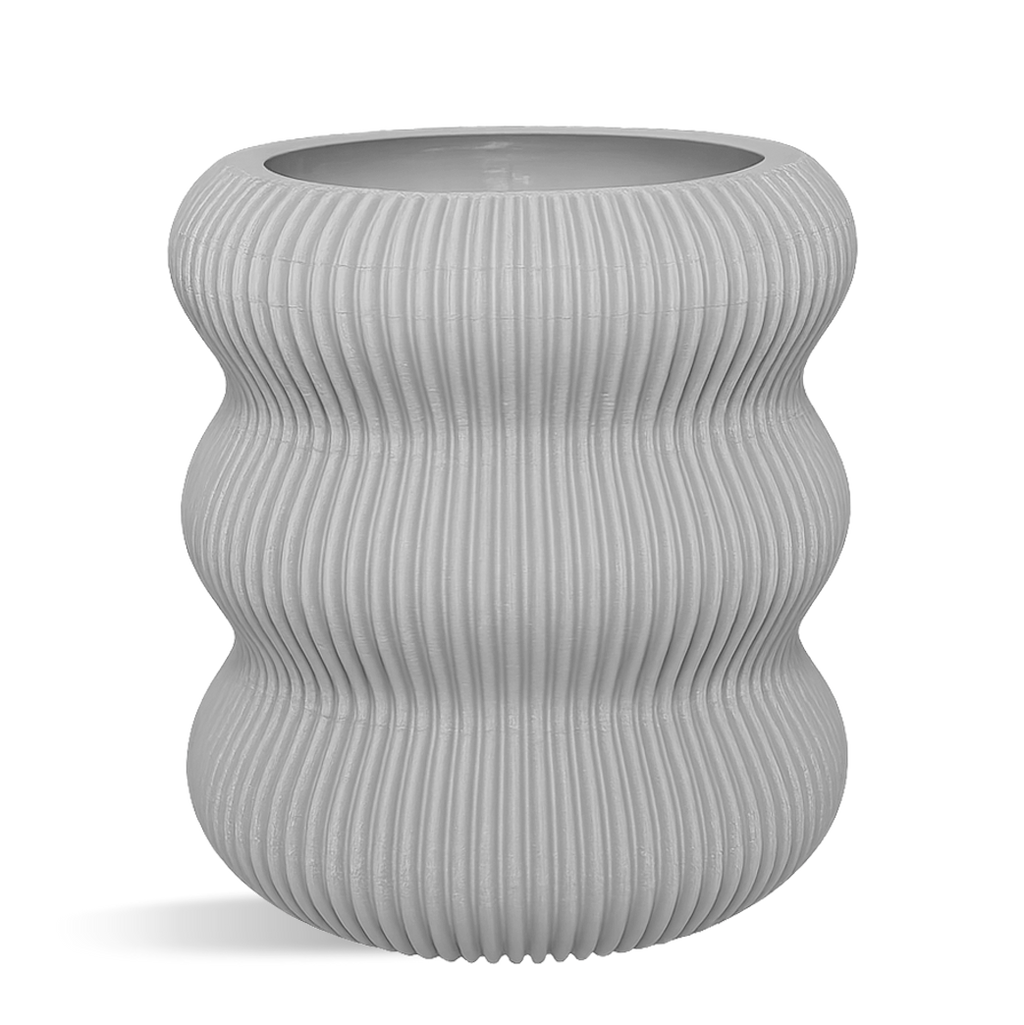 Decorative Waves Plant Pot