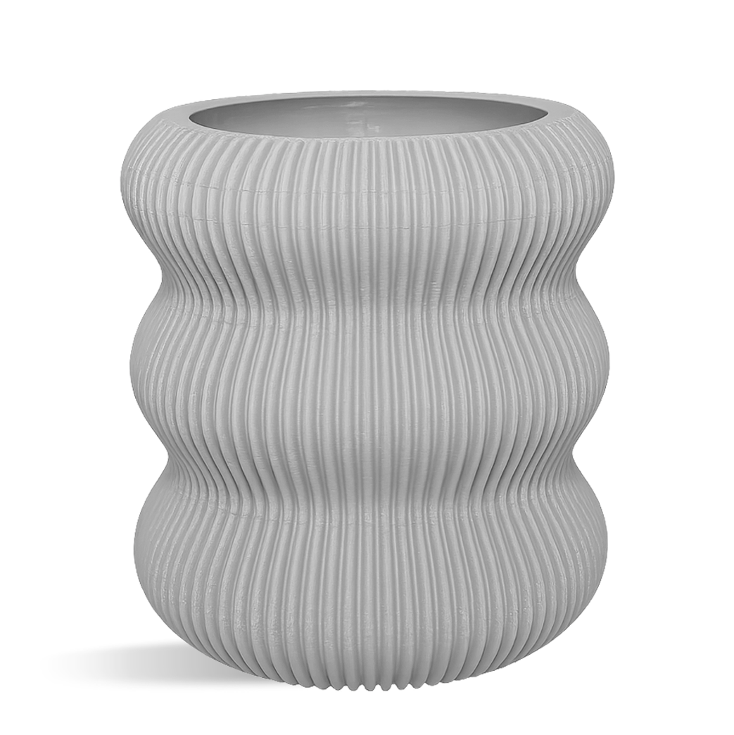 Decorative Waves Plant Pot
