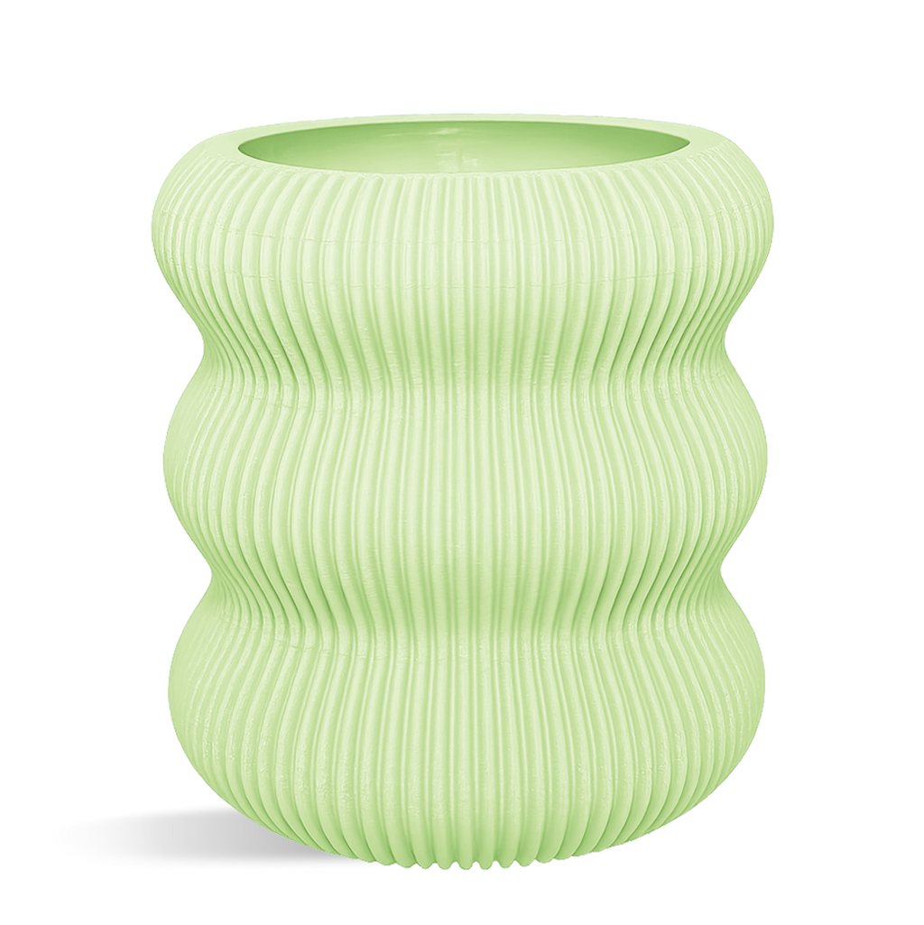 Decorative Waves Plant Pot