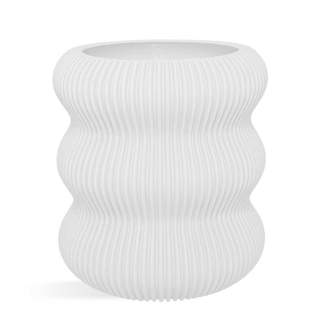 Decorative Waves Plant Pot